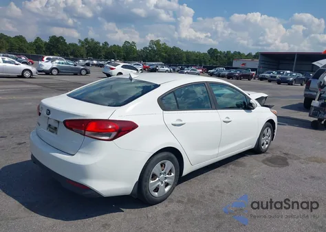 2017 Kia Forte Lx из США, поврежденный, VIN 3KPFK4A78HE087477